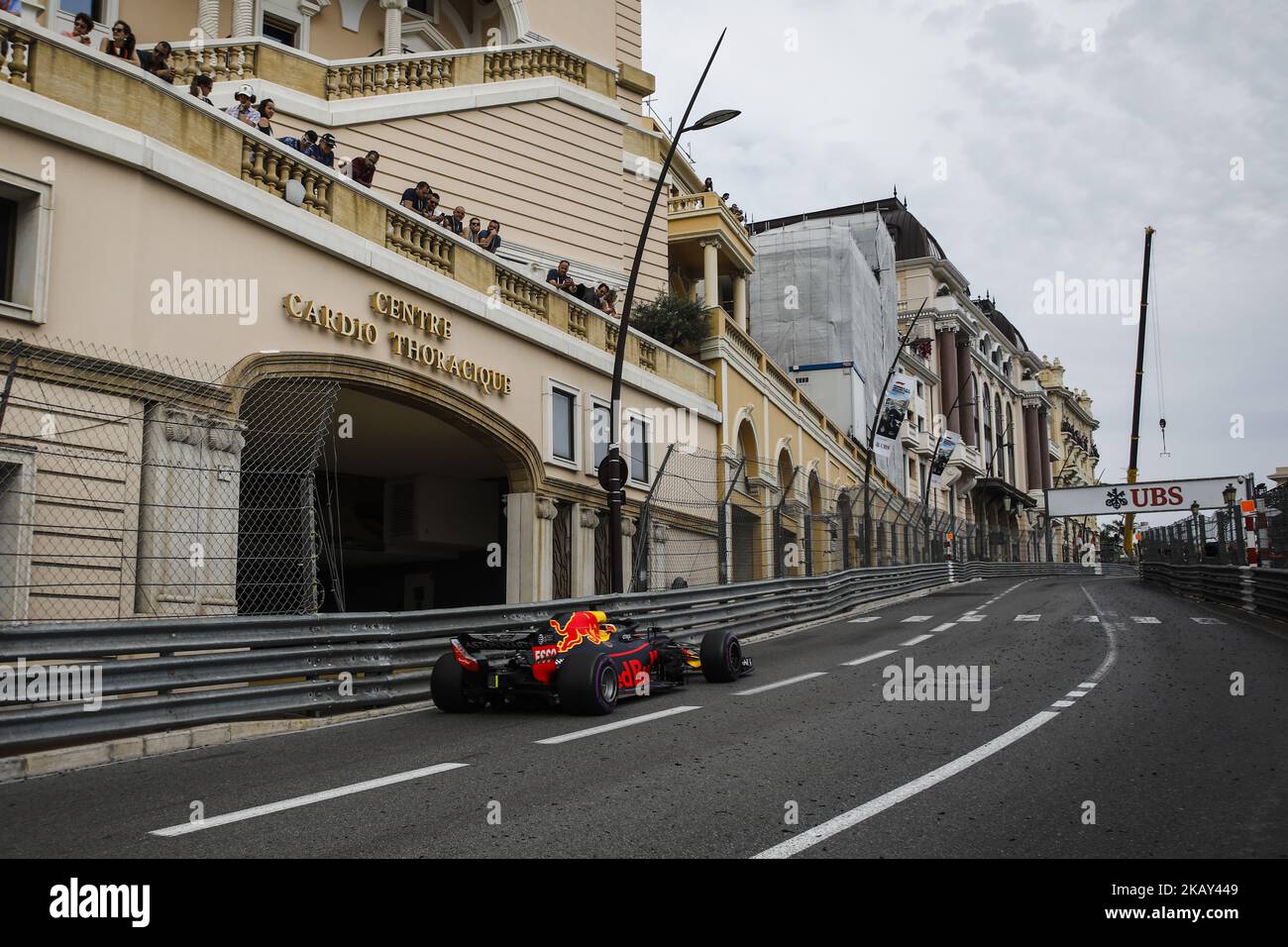 03 Daniel Ricciardo dall'Australia con Aston Martin Red Bull Tag Heuer RB14 durante la gara di Monaco Gran Premio di Formula uno a Monaco il 27th maggio 2018 a Montecarlo, Monaco. (Foto di Xavier Bonilla/NurPhoto) Foto Stock