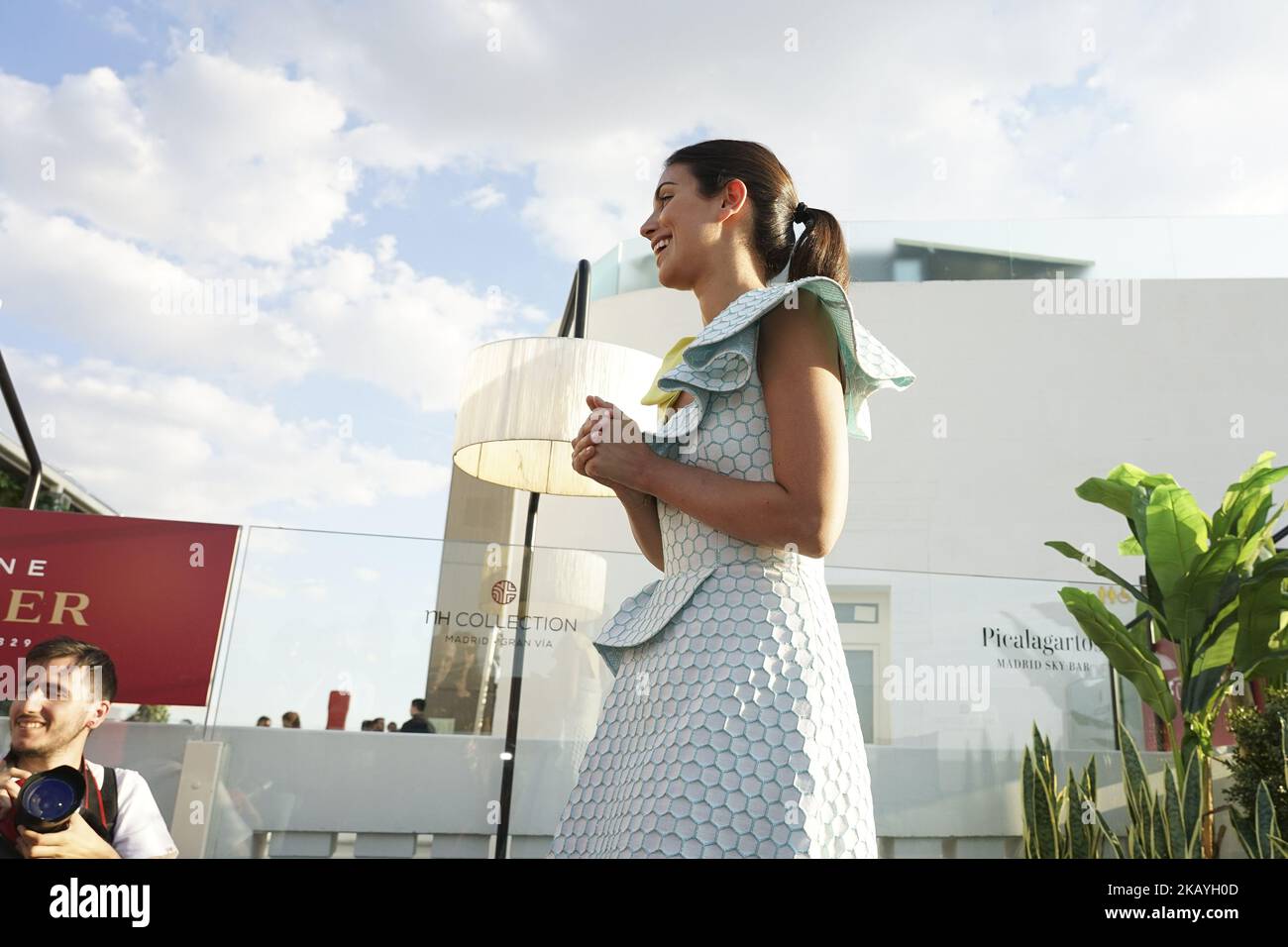 Alessandra de Osma, aka Sassa, moglie di CristiÃ¡n de Hannover, partecipa alla festa "la vita può essere perfetta" all'NH Gran Via Hotel il 19 giugno 2018 a Madrid, Spagna. (Foto di Oscar Gonzalez/NurPhoto) Foto Stock