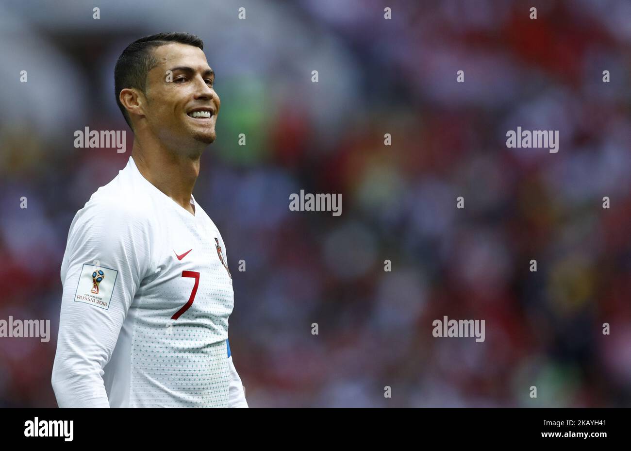Gruppo B Portogallo / Marocco - Coppa del mondo FIFA Russia 2018 Cristiano Ronaldo (Portogallo) allo stadio Luzhniki di Mosca, Russia, il 20 giugno 2018. (Foto di Matteo Ciambelli/NurPhoto) Foto Stock