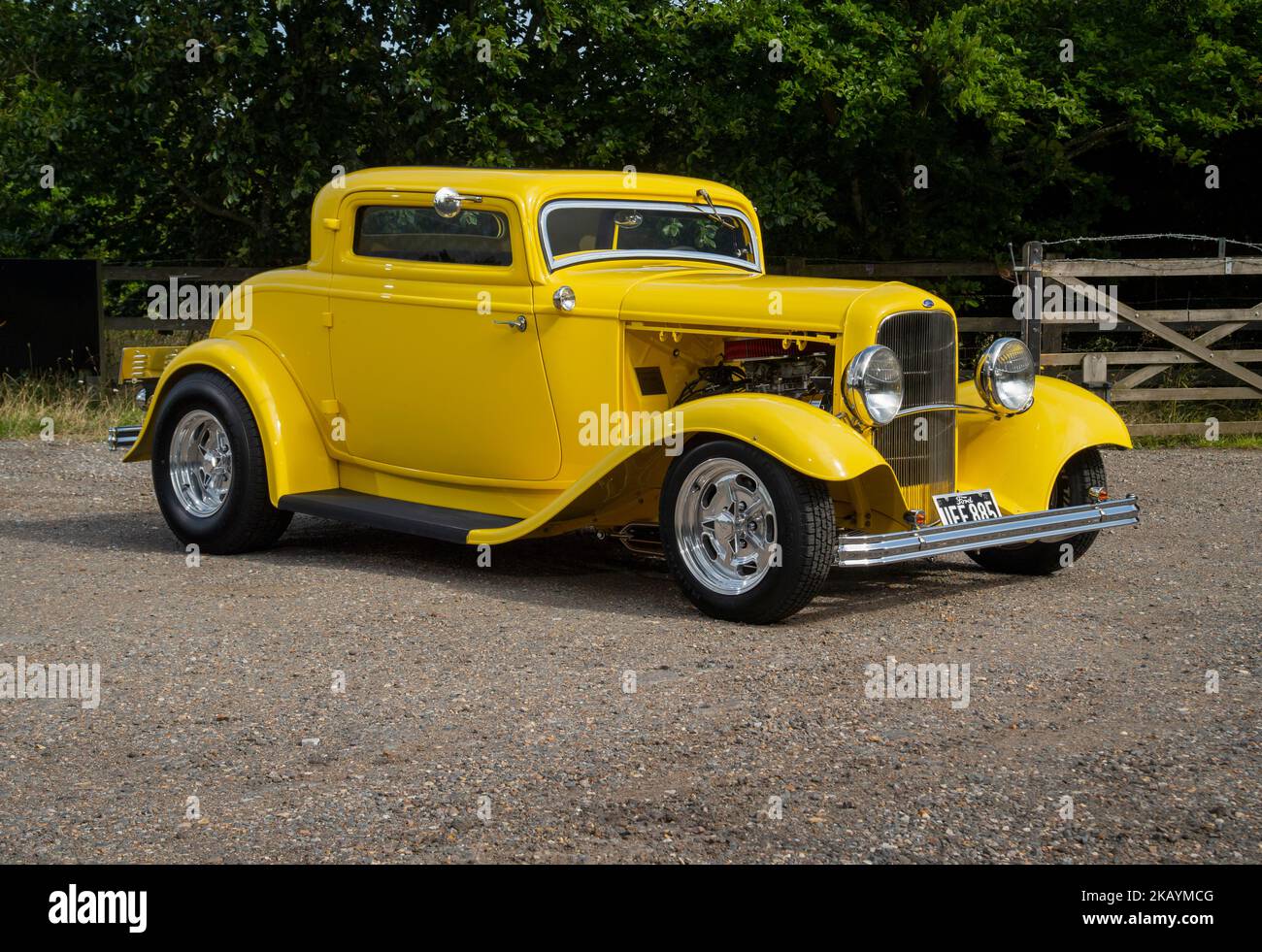 1932 Ford 3 asta calda finestrino Foto Stock