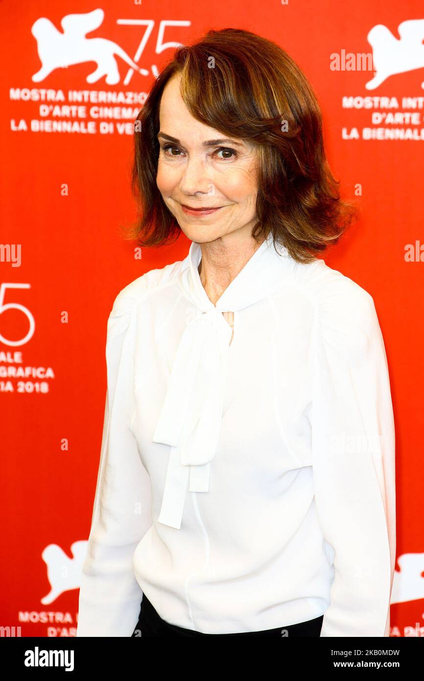 Jessica Harper partecipa alla fotocellula 'Suspiriaa' durante il 75th° Festival del Cinema di Venezia, il 1 settembre 2018. (Foto di Matteo Chinellato/NurPhoto) Foto Stock