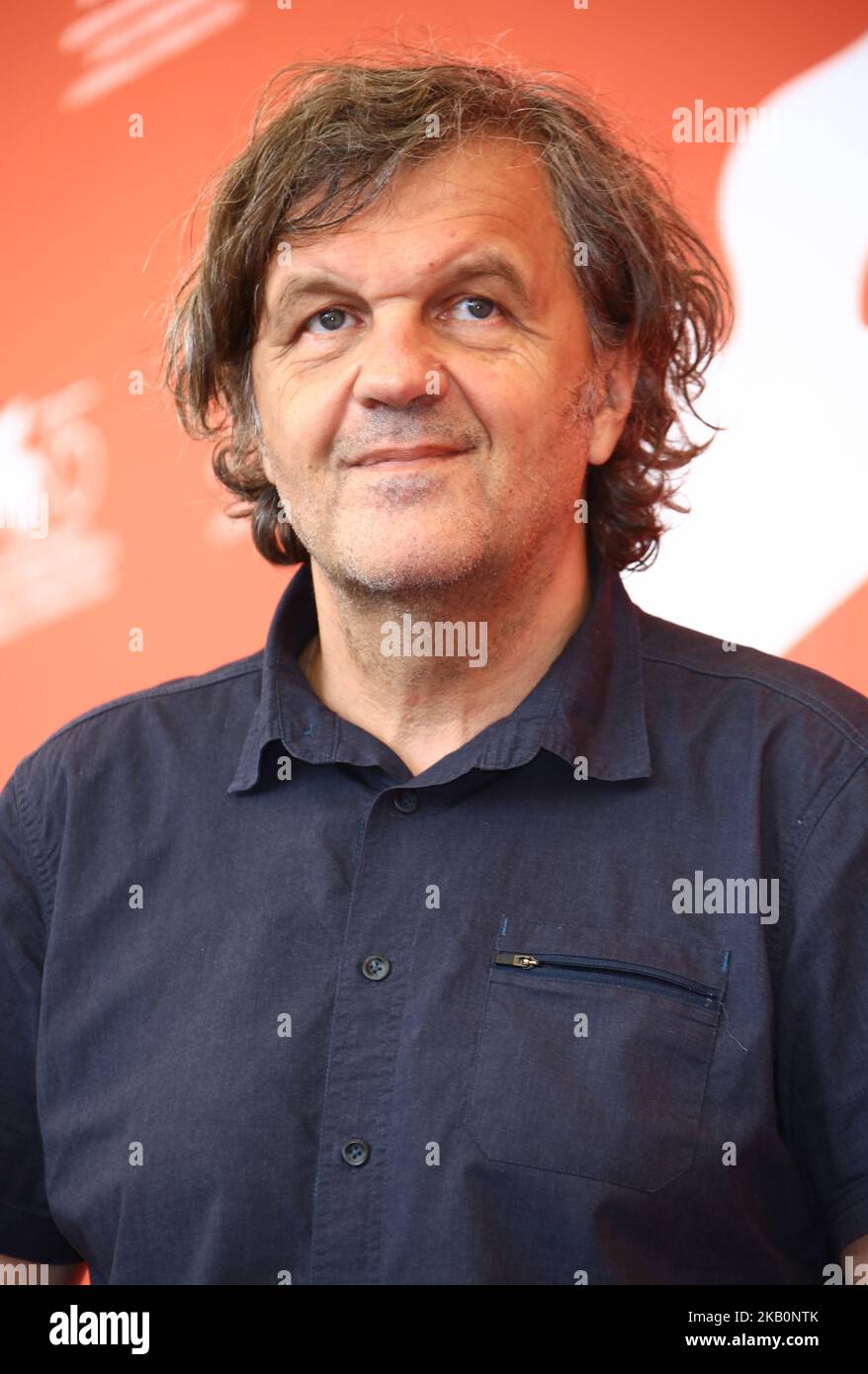 Emir Kusturica partecipa alla fotocall 'El Pepe, A Supreme Life (El Pepe, una Vida Suprema)' durante il 75th° Festival del Cinema di Venezia, il 3 settembre 2018 a Venezia. (Foto di Matteo Chinellato/NurPhoto) Foto Stock