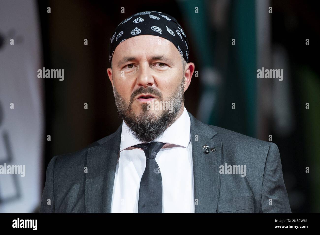 Ricardo Castella partecipa al tappeto arancione del nuovo programma comico #0 durante FestVal a Vitoria, in Spagna. 06 settembre 2018.(Foto di BorjaB.Hojas/COOLMedia/NurPhoto) Foto Stock