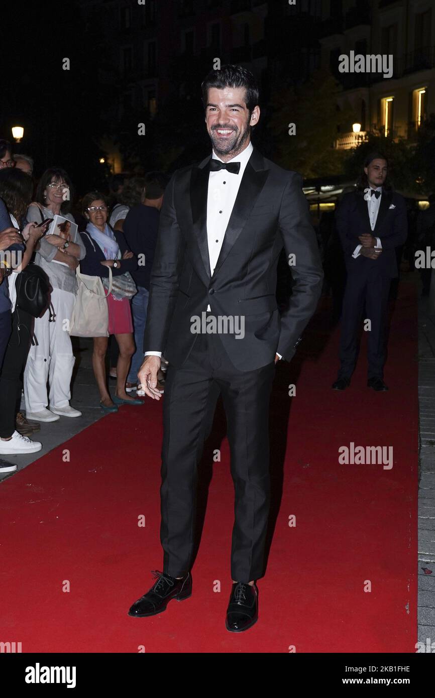 Fernando Guallar partecipa ai premi 'Personality of the Year' (Personaje del Ano) al Royal Theatre il 26 settembre 2018 a Madrid, Spagna (Foto di Oscar Gonzalez/NurPhoto) Foto Stock