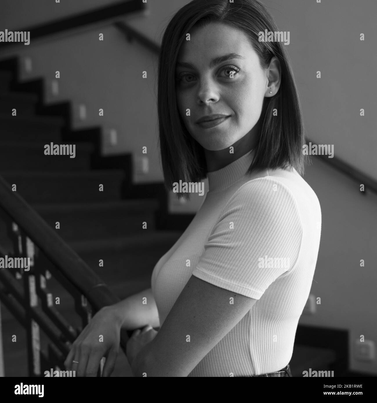 L'attrice Clara Alvarado presenta a El Funeral nel teatro latino di Madrid il 3 ottobre 2018 a Madrid, Spagna (Foto di Oscar Gonzalez/NurPhoto) Foto Stock