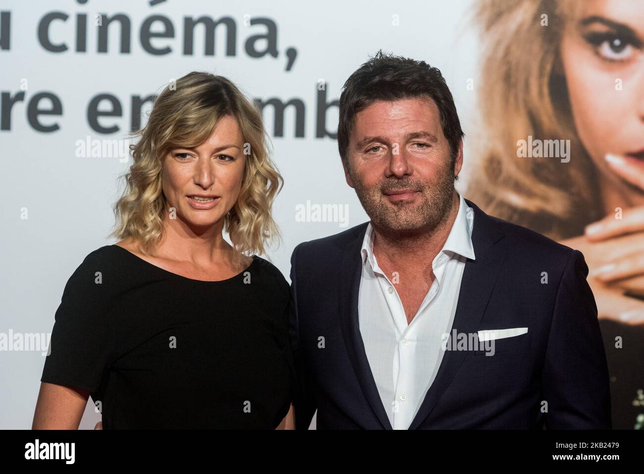 Philippe Lellouche durante la cerimonia di apertura della 10th edizione del Festival Lumiere, a Lione, in Francia, il 13 ottobre 2018. (Foto di Nicolas Liponne/NurPhoto) Foto Stock