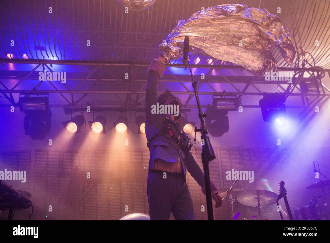 La rock band americana The Flaming Lips suonando dal vivo ad Alcatraz di Milano (Photo by Roberto Finizio/NurPhoto) Foto Stock