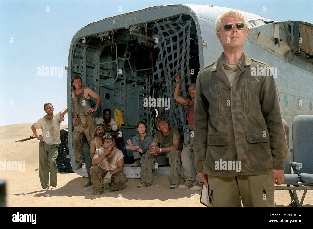 GRANT,QUAID,GIBSON,MALIKYAN,VARGAS,OTTO,CAMPBELL,JONES,RIBISI, VOLO DELLA PHOENIX, 2004 Foto Stock