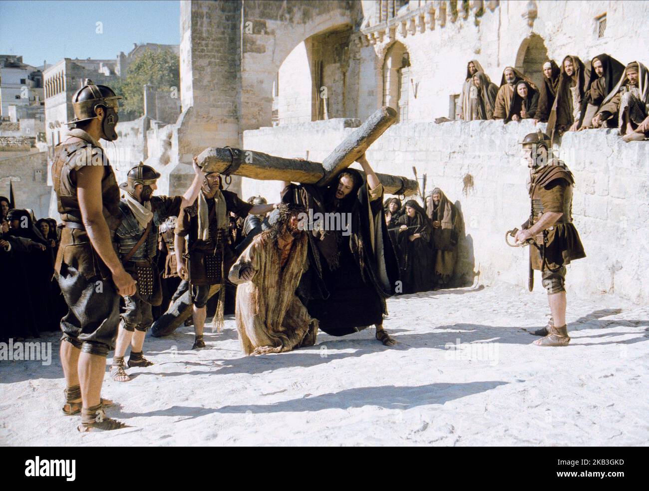 LA PASSIONE DEL CRISTO, JAMES CAVIEZEL, JARRETH J. MERZ, 2004 Foto Stock