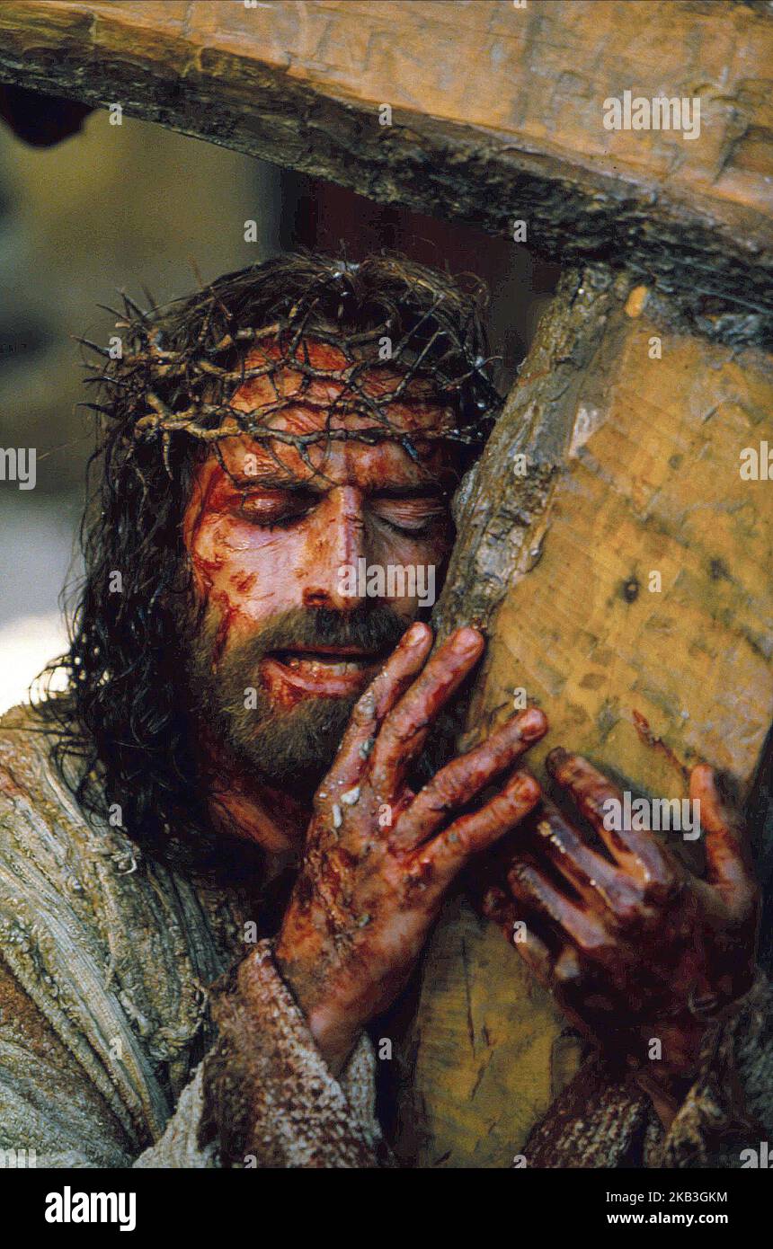 La passione di Cristo, JAMES CAVIEZEL, 2004 Foto Stock