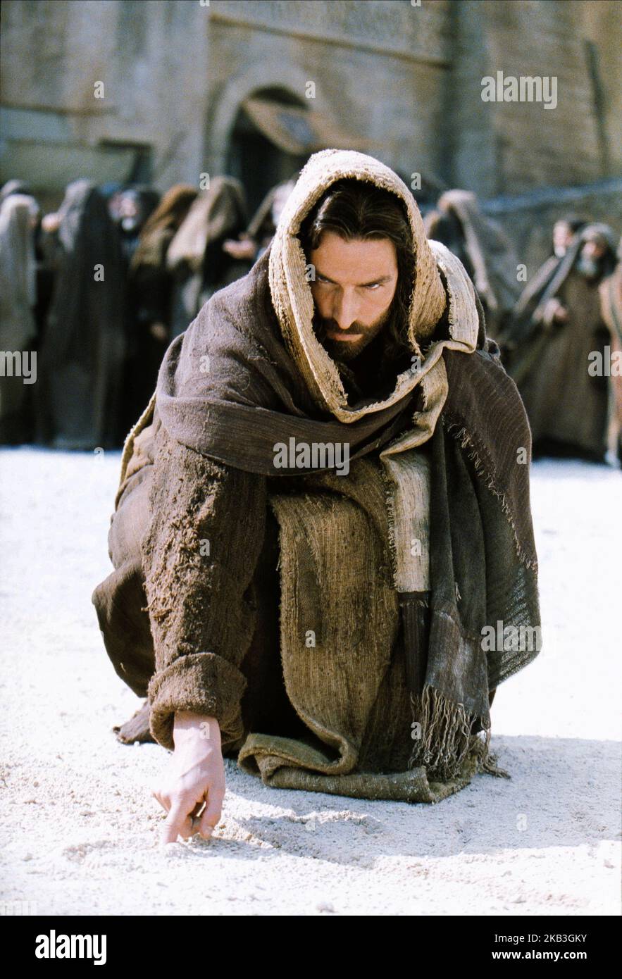 La passione di Cristo, JAMES CAVIEZEL, 2004 Foto Stock