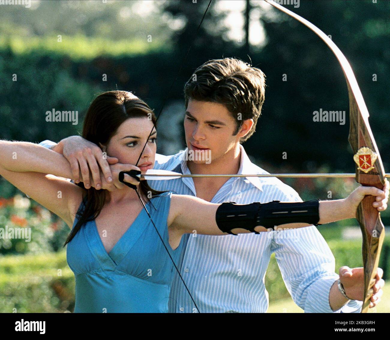 THE PRINCESS DIARIES 2: ROYAL ENGAGEMENT, ANNE HATHAWAY, CHRIS PINE, 2004 Foto Stock