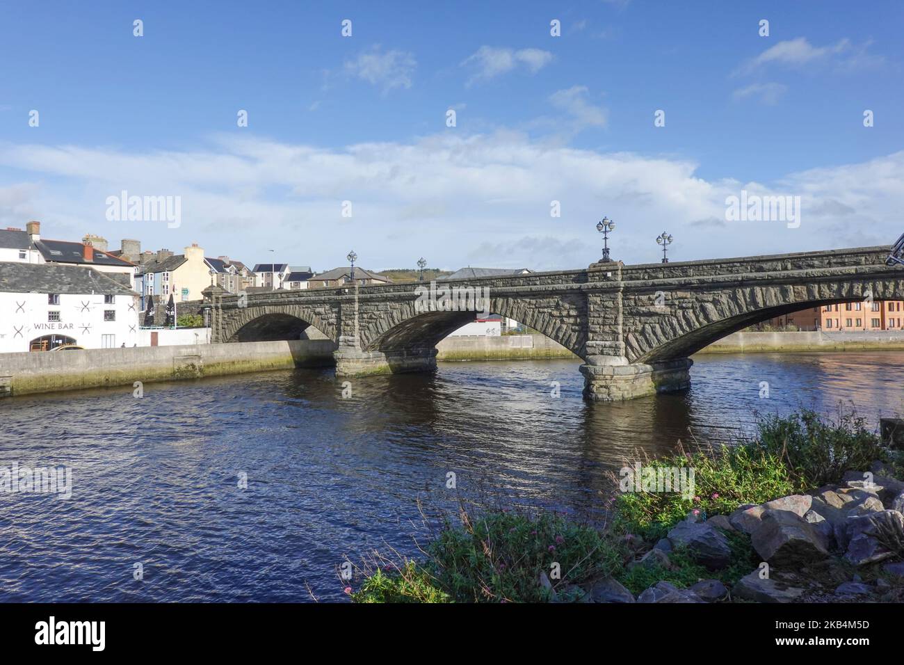 Ponte Trefechan -2 Foto Stock