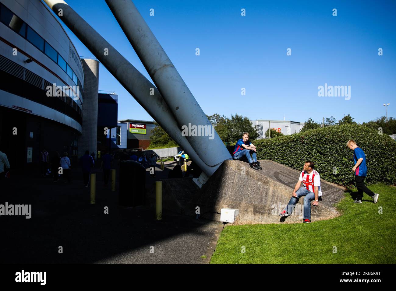 Vista generale durante la partita della Sky Bet League 1 tra Bolton Wanderers e Sunderland al Reebok Stadium, Bolton Sabato 21st Settembre 2019. (Foto di Tim Markland/MI News/NurPhoto) Foto Stock