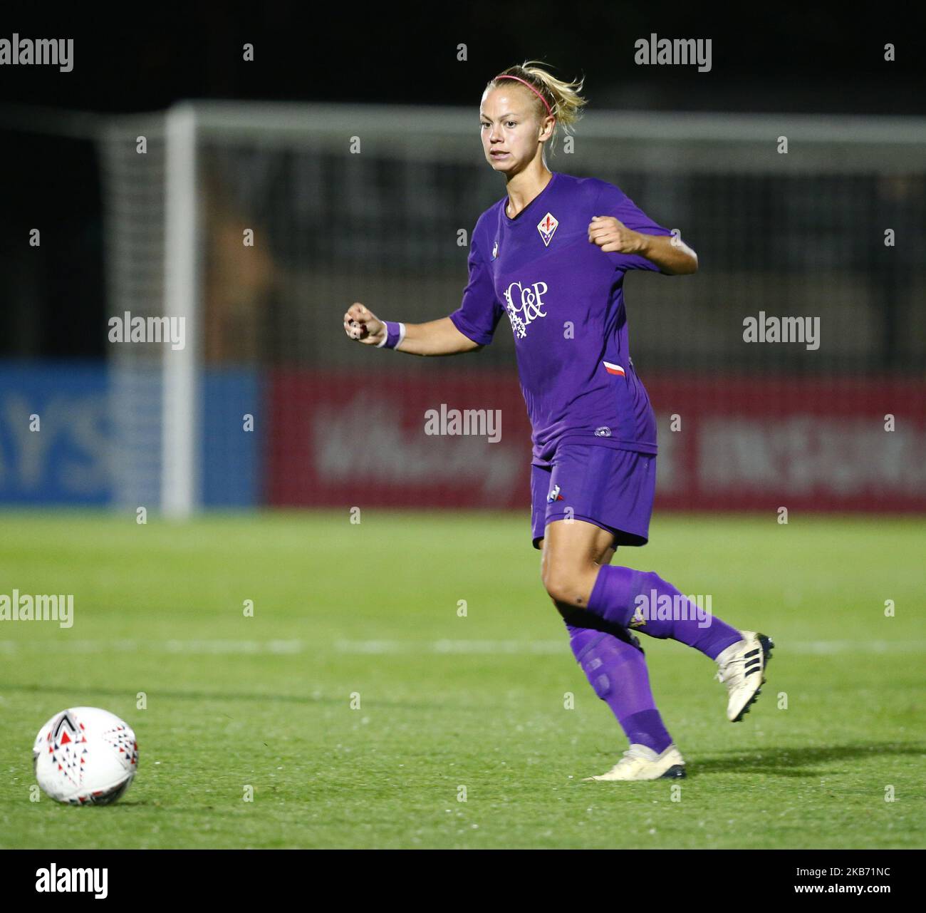 Agnese Bonfantini (Roma) and Stephanie Breitner (Fiorentina Femminile)  during ACF Fiorentina