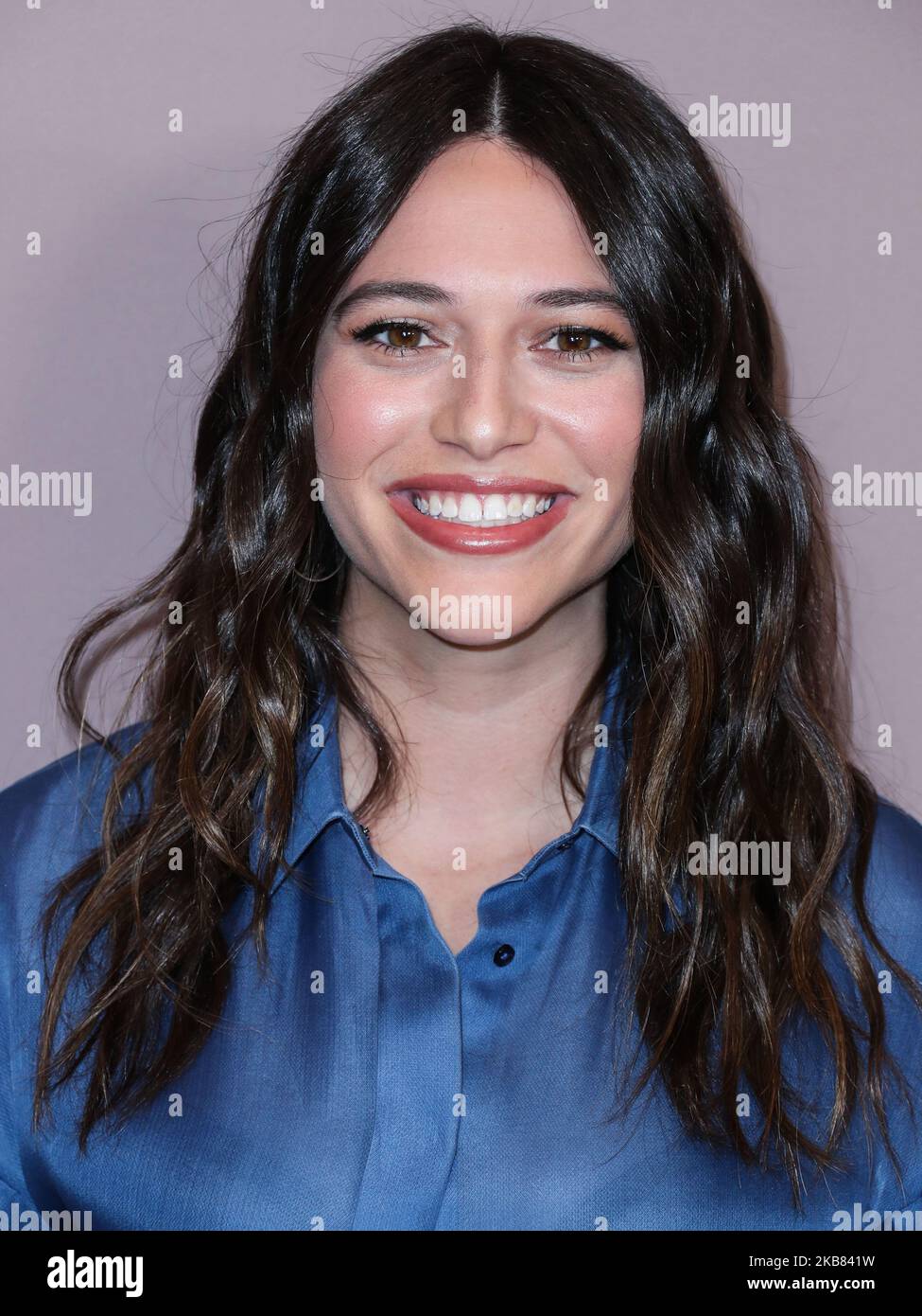 BEVERLY HILLS, LOS ANGELES, CALIFORNIA, USA - 11 OTTOBRE: Jordan Weiss arriva al Variety's Power of Women Los Angeles 2019 che si tiene presso il Beverly Wilshire Hotel (A Four Seasons Hotel) il 11 ottobre 2019 a Beverly Hills, Los Angeles, California, Stati Uniti. (Foto di Xavier Collin/Image Press Agency/NurPhoto) Foto Stock