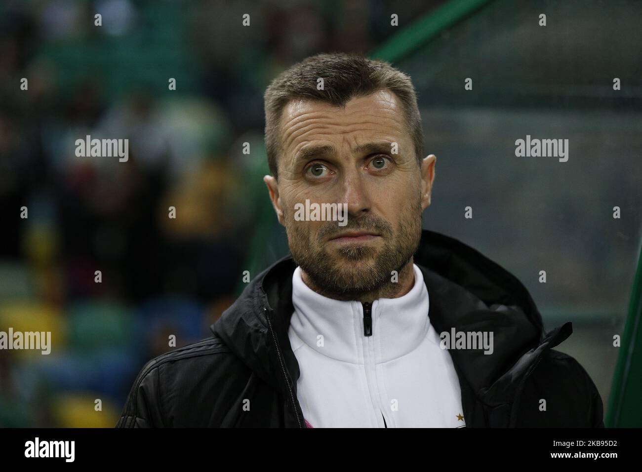 Eirik Horneland di Rosenborg durante la partita di calcio della UEFA Europa League tra Sporting CP vs Rosenborg BK, a Lisbona, il 24 ottobre 2019. (Foto di Carlos Palma/NurPhoto) Foto Stock