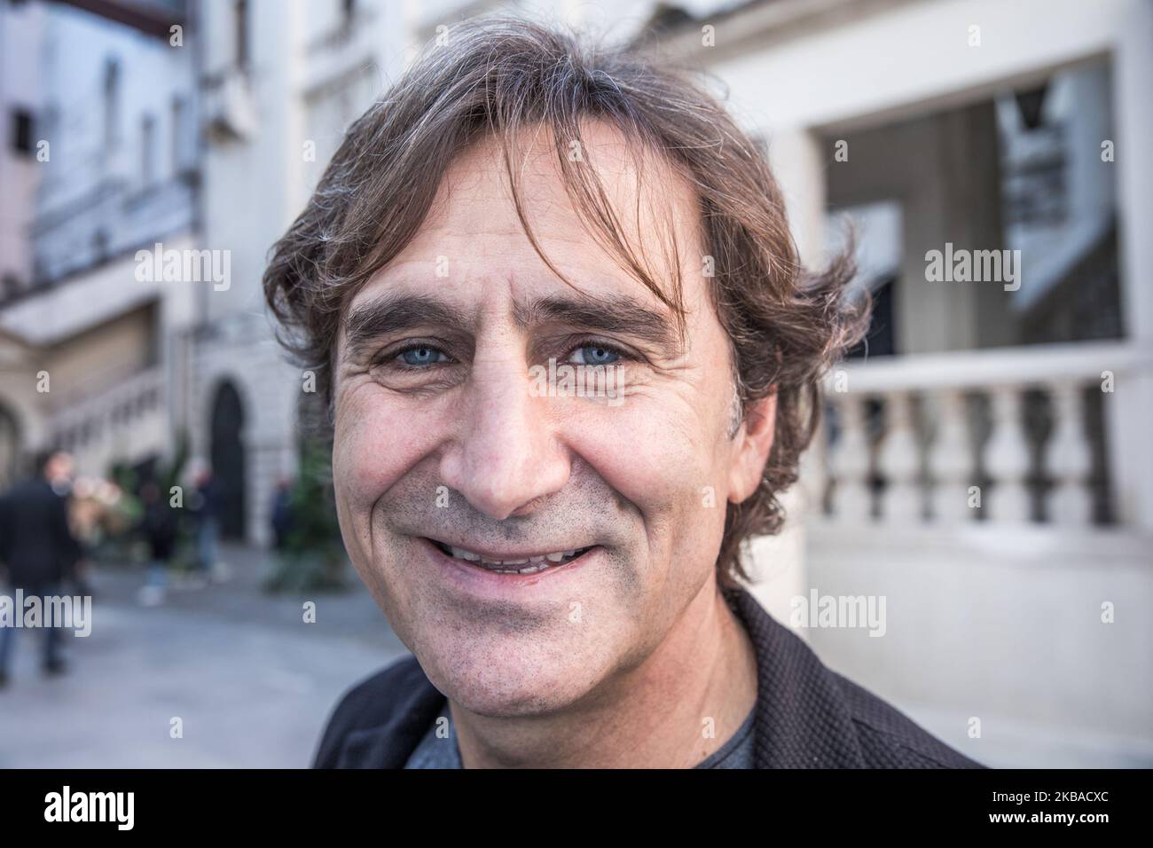 Alex Zanardi partecipa al Festival della Cultura Paralimpica organizzato dal Comitato Paralimpico Italiano per diffondere la conoscenza del mondo della disabilità e dello sport, a Padova il 7 novembre 2019. (Foto di Mauro Ujetto/NurPhoto) Foto Stock