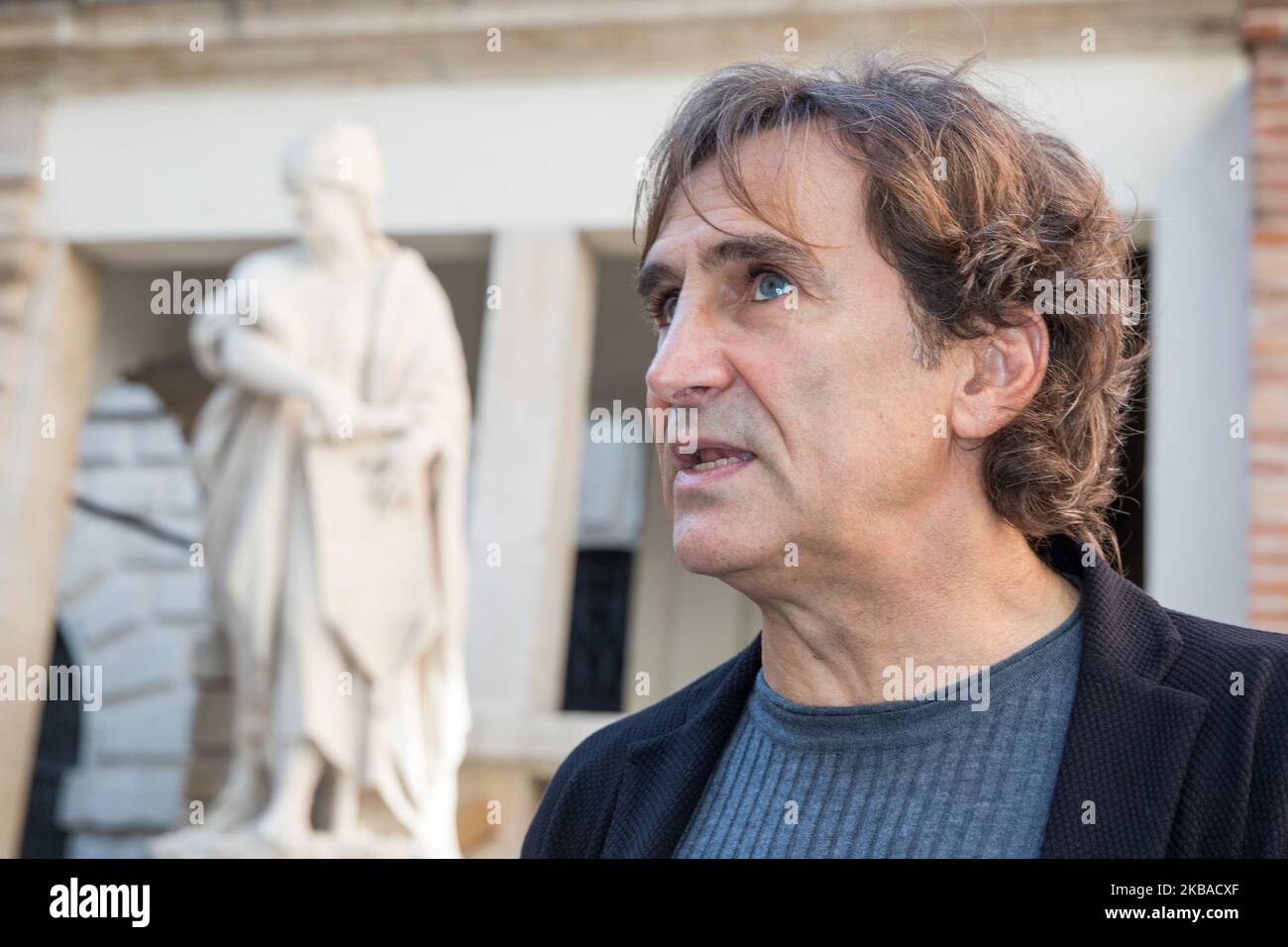 Alex Zanardi partecipa al Festival della Cultura Paralimpica organizzato dal Comitato Paralimpico Italiano per diffondere la conoscenza del mondo della disabilità e dello sport, a Padova il 7 novembre 2019. (Foto di Mauro Ujetto/NurPhoto) Foto Stock