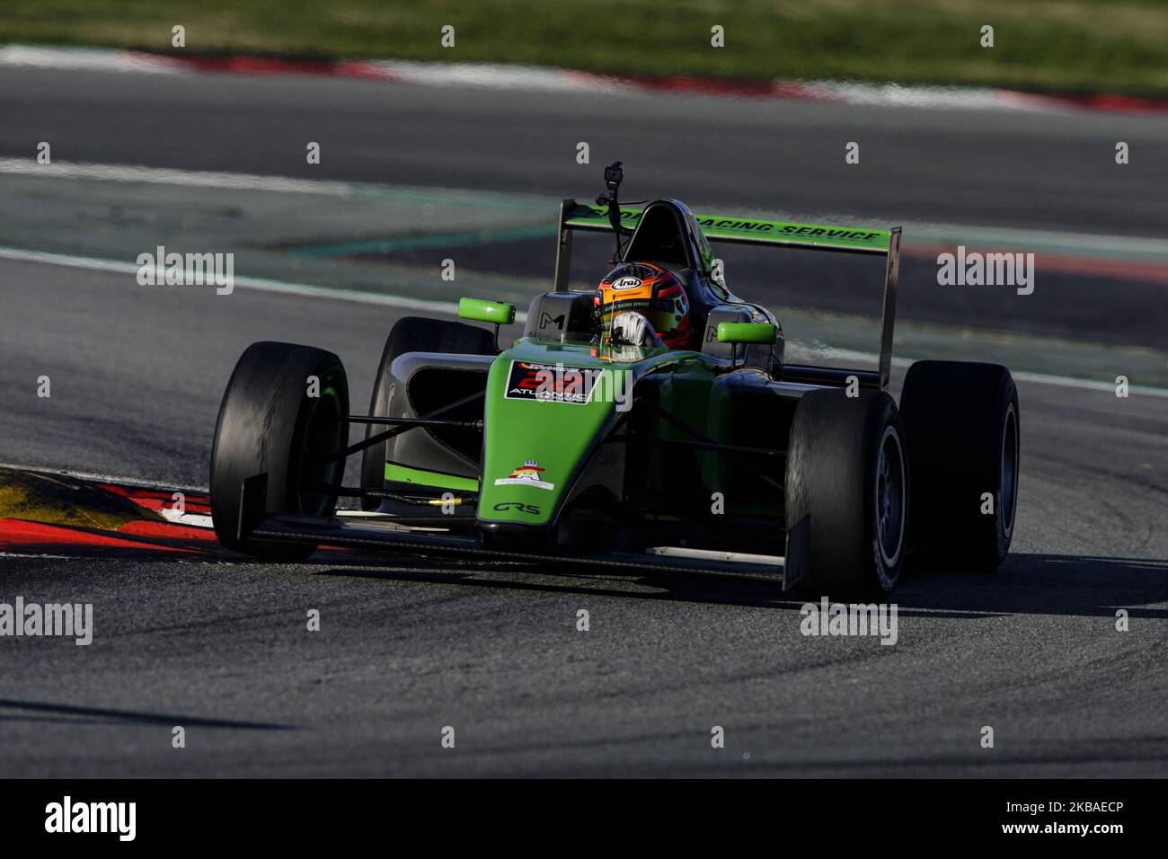 22 Belen Garcia dalla Spagna del Global Racing Service durante la F4 Cup Spagna al Circuit de Barcelona - Catalunya, il 9th novembre 2019, Spagna. (Foto di Xavier Bonilla/NurPhoto) Foto Stock