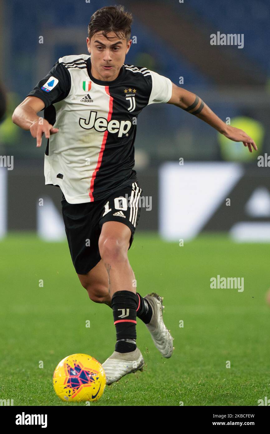 Paulo Dybala della Juventus FC durante la Serie Italiana Una partita del 2019/2020 tra SS Lazio e Juventus FC allo Stadio Olimpico il 7 dicembre 2019 a Roma. (Foto di Danilo di Giovanni/NurPhoto) Foto Stock