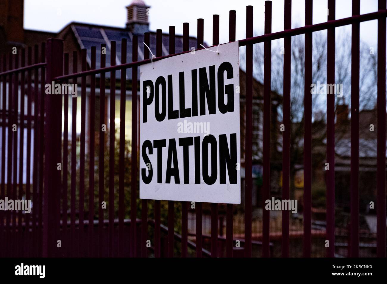 South East London Polling Station aperta alle elezioni generali del 2019 il 12 dicembre 2019 (Foto di Robin Pope/NurPhoto) Foto Stock