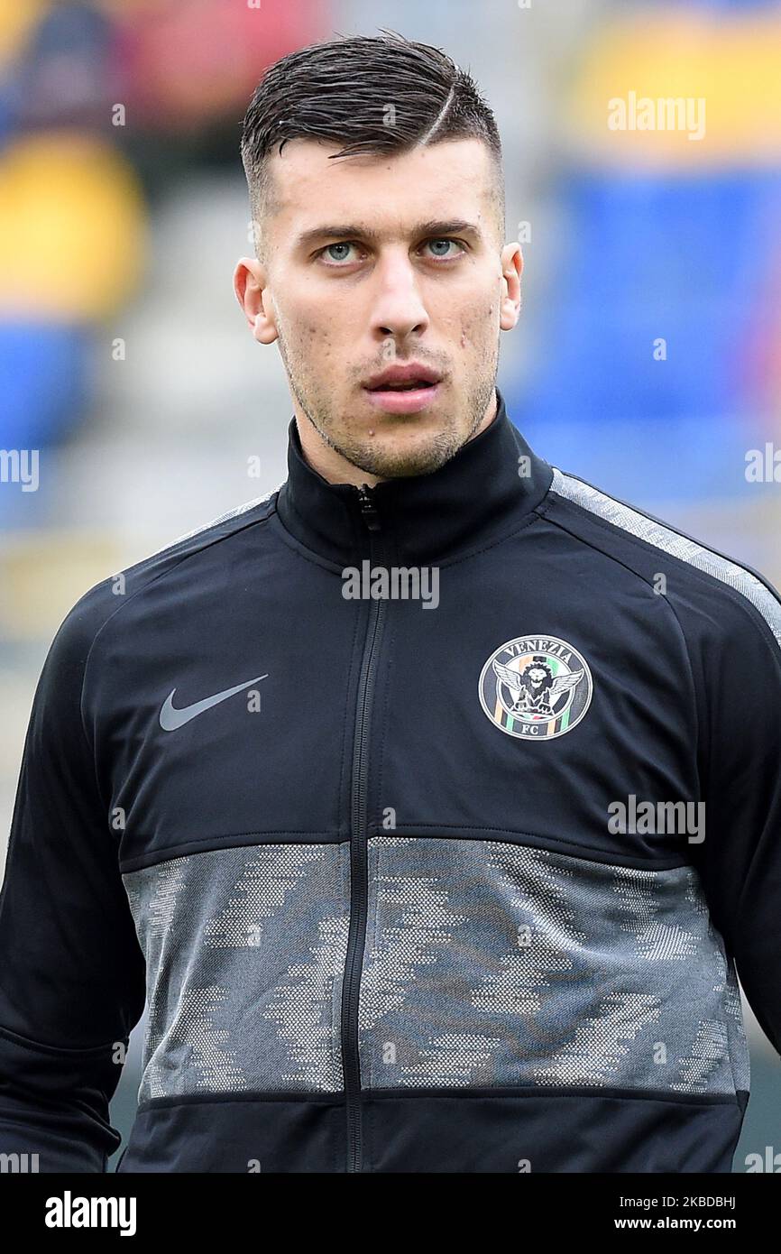 Nicolo Casale di Venezia FC durante la partita di Serie B tra Juve Stabia e Venezia allo Stadio Romeo menti Castellammare di Stabia il 21 dicembre 2019. (Foto di Franco Romano/NurPhoto) Foto Stock