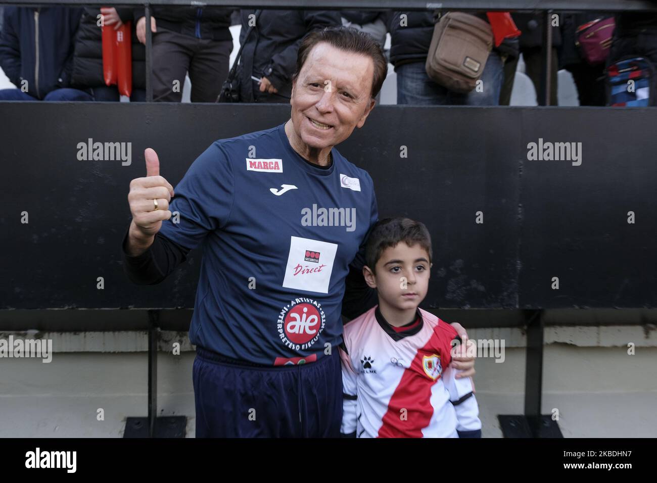 Jose Ortega Cano partecipa alla Charity Football Party per la Fondazione PRODIS tra Artisti e Celebrity a Madrid. 28 dicembre 2019 Spagna (Foto di Oscar Gonzalez/NurPhoto) Foto Stock