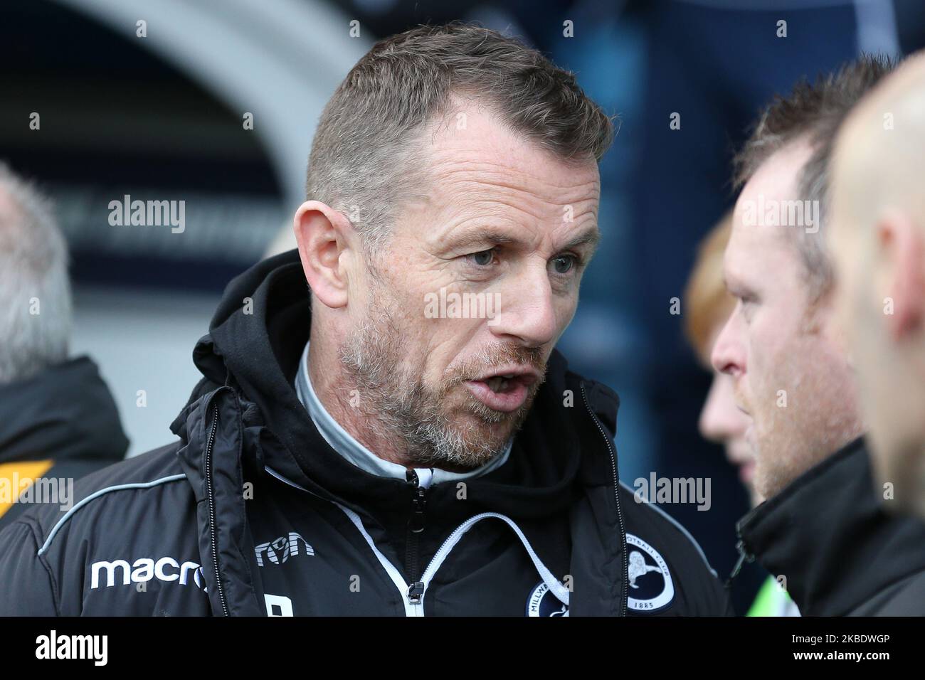 Gary Rowett manager di Millwall durante la partita della fa Cup tra Millwall e Newport County al Den, Londra, sabato 4th gennaio 2020. (Foto di Jacques Feeney/MI News/NurPhoto) Foto Stock