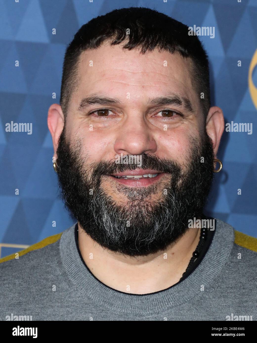 PASADENA, LOS ANGELES, CALIFORNIA, USA - GENNAIO 08: L'attore Guillermo Diaz arriva al TCA Winter Press Tour 2020 della ABC Television che si tiene presso il Langham Huntington Hotel il 8 Gennaio 2020 a Pasadena, Los Angeles, California, Stati Uniti. (Foto di Xavier Collin/Image Press Agency/NurPhoto) Foto Stock