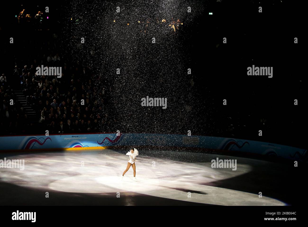 L'artista si esibirà durante la cerimonia di apertura dei Giochi Olimpici invernali dei giovani di Losanna 2020 nell'Arena Vaudoise di Losanna, Svizzera, il 9 gennaio 2020 (Foto di Dominika Zarzycka/NurPhoto) Foto Stock