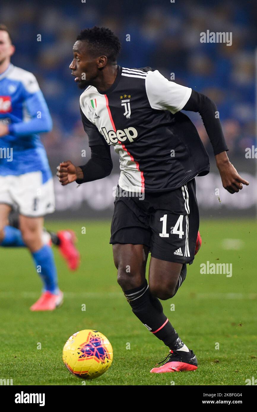 Blaise Matuidi della Juventus durante la Serie A match tra SSC Napoli e Juventus FC allo Stadio San Paolo Napoli Italia il 26 gennaio 2020. (Foto di Franco Romano/NurPhoto) Foto Stock