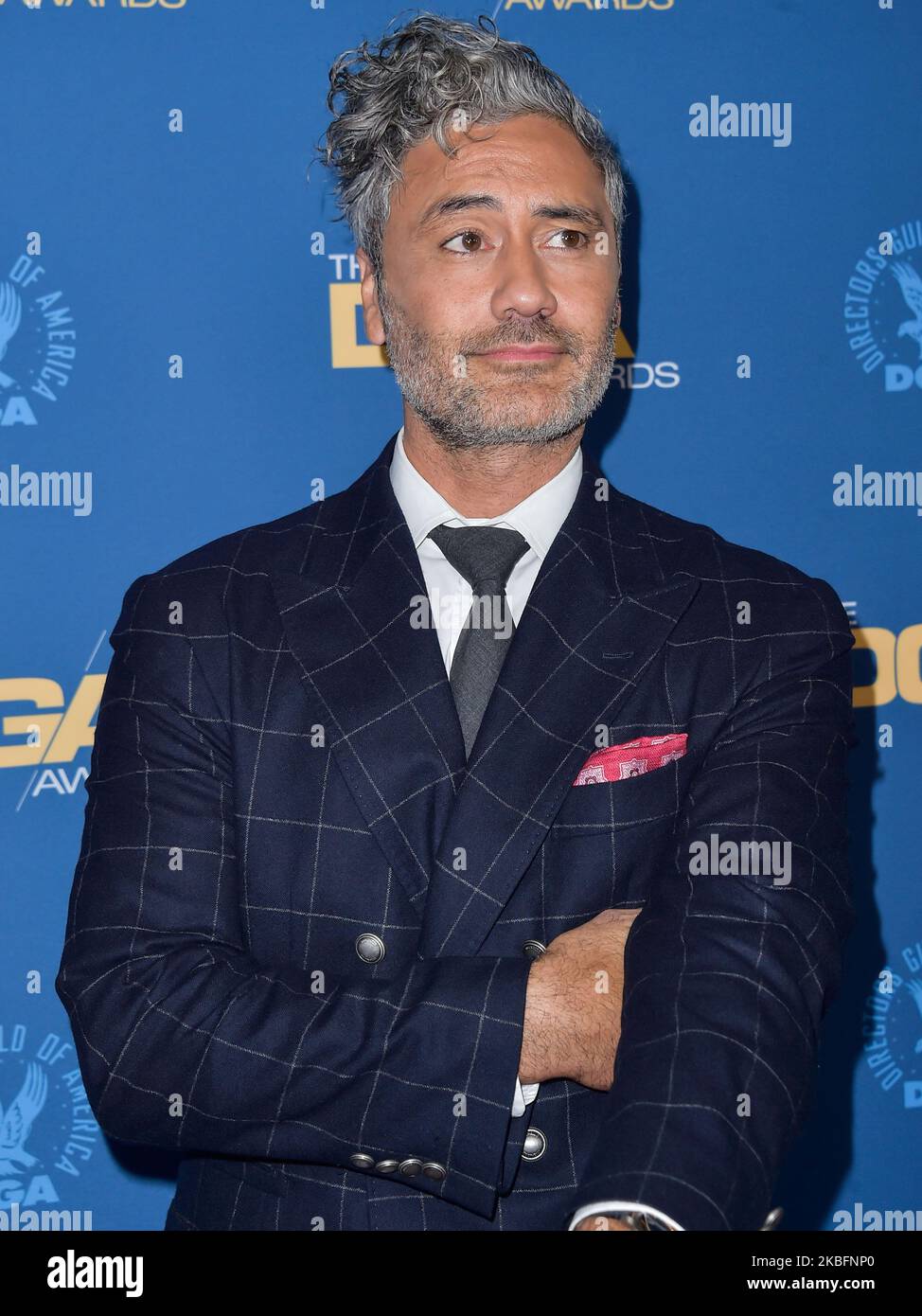 LOS ANGELES, CALIFORNIA, USA - GENNAIO 25: Il Direttore Taika Waitit arriva al 72nd° Premio annuale Directors Guild of America che si tiene al Ritz-Carlton Hotel di L.A. Live on January 25, 2020 a Los Angeles, California, Stati Uniti. (Foto di Image Press Agency/NurPhoto) Foto Stock