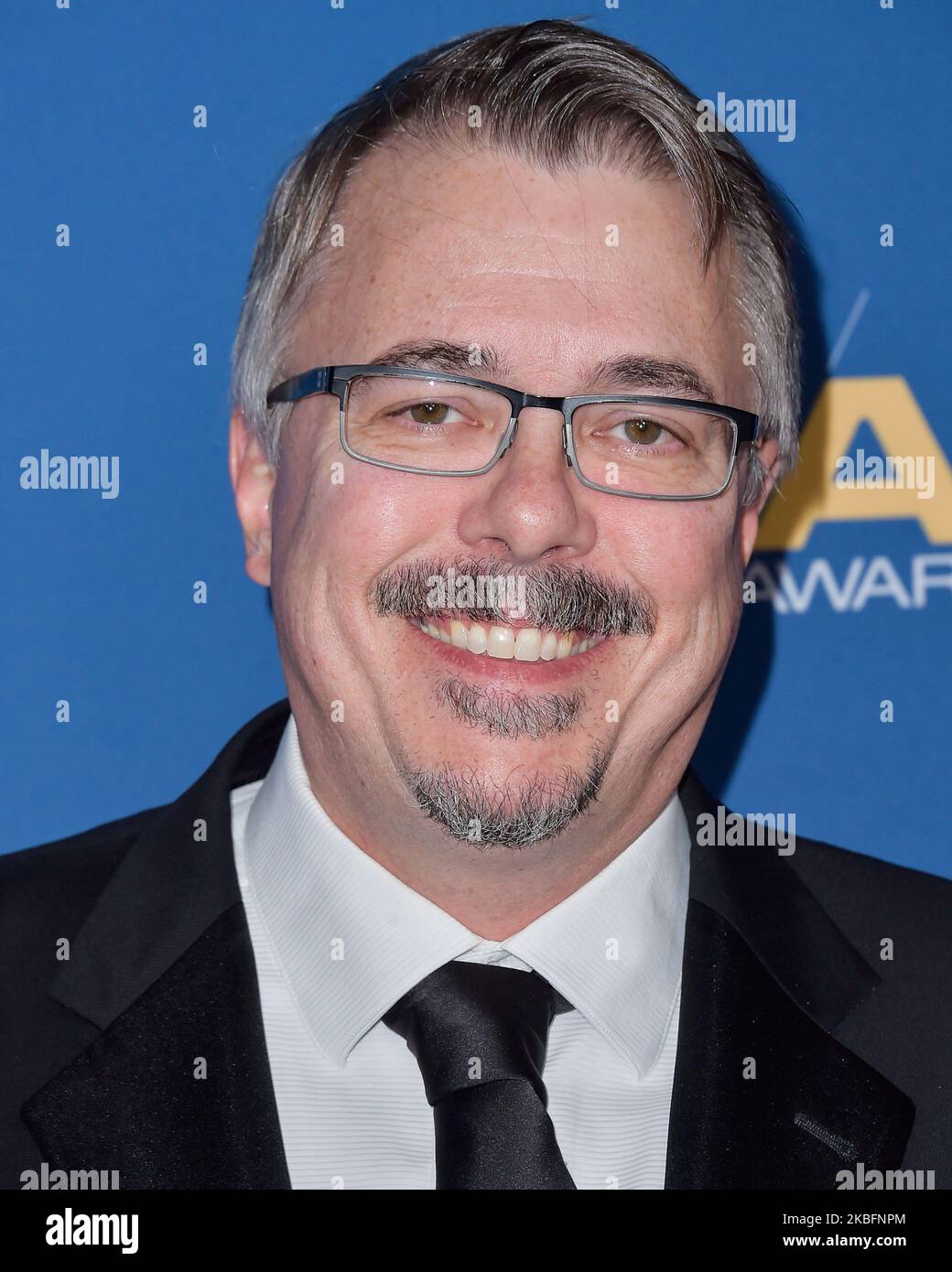 LOS ANGELES, CALIFORNIA, USA - GENNAIO 25: Vince Gilligan arriva al 72nd° Premio annuale della Guild of America dei Direttori che si tiene al Ritz-Carlton Hotel di L.A. Live on January 25, 2020 a Los Angeles, California, Stati Uniti. (Foto di Image Press Agency/NurPhoto) Foto Stock