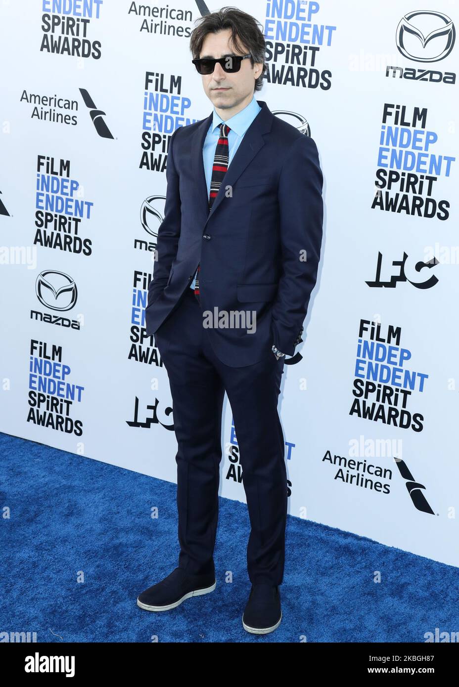 SANTA MONICA, LOS ANGELES, CALIFORNIA, USA - 08 FEBBRAIO: Noah Baumbach arriva al Film Independent Spirit Awards 2020 tenutosi a Santa Monica Beach il 8 febbraio 2020 a Santa Monica, Los Angeles, California, Stati Uniti. (Foto di Xavier Collin/Image Press Agency/NurPhoto) Foto Stock