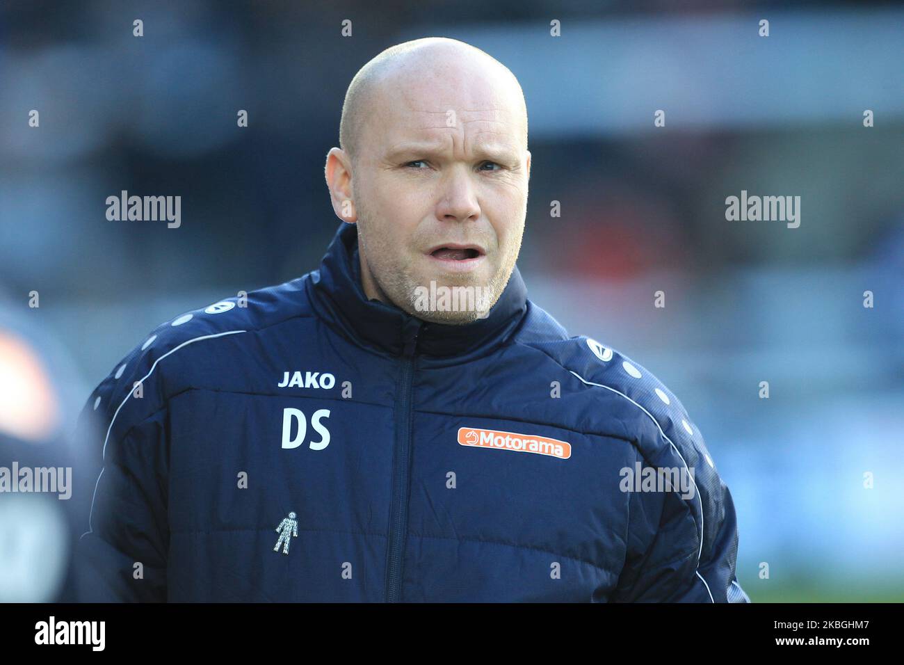 Danny Searle il direttore di Aldershot Town durante la partita della Vanarama National League tra Hartlepool United e Aldershot Town a Victoria Park, Hartlepool, sabato 8th febbraio 2020. (Foto di Mark Fletcher/MI News/NurPhoto) Foto Stock