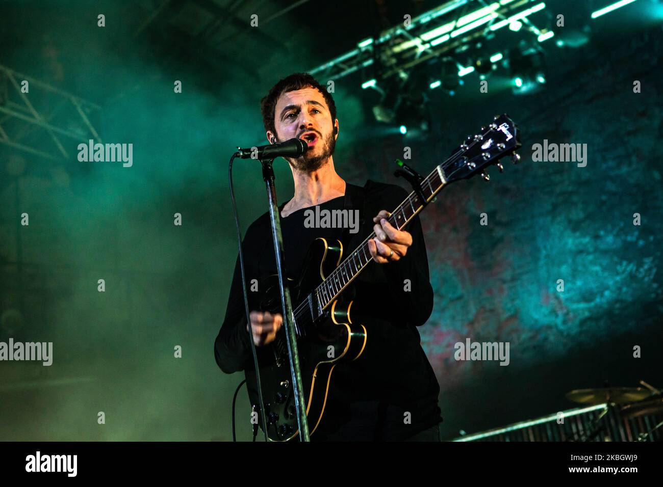 Tom Smith della rock band inglese Editors suona dal vivo ad Alcatraz a Milano il 12 2020 febbraio (Photo by Mairo Cinquetti/NurPhoto) Foto Stock