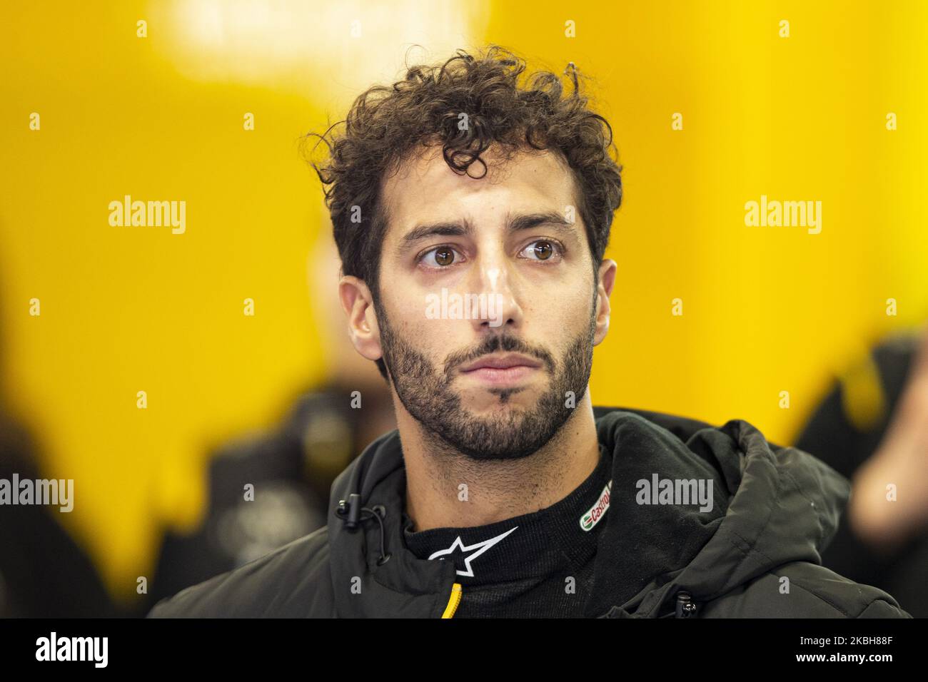 RICCIARDO Daniel (aus), Renault F1 Team RS20, ritratto durante i test invernali di Formula 1 sul circuito di Barcellona - Catalunya il 19 febbraio 2020 a Barcellona, Spagna. (Foto di Xavier Bonilla/NurPhoto) Foto Stock