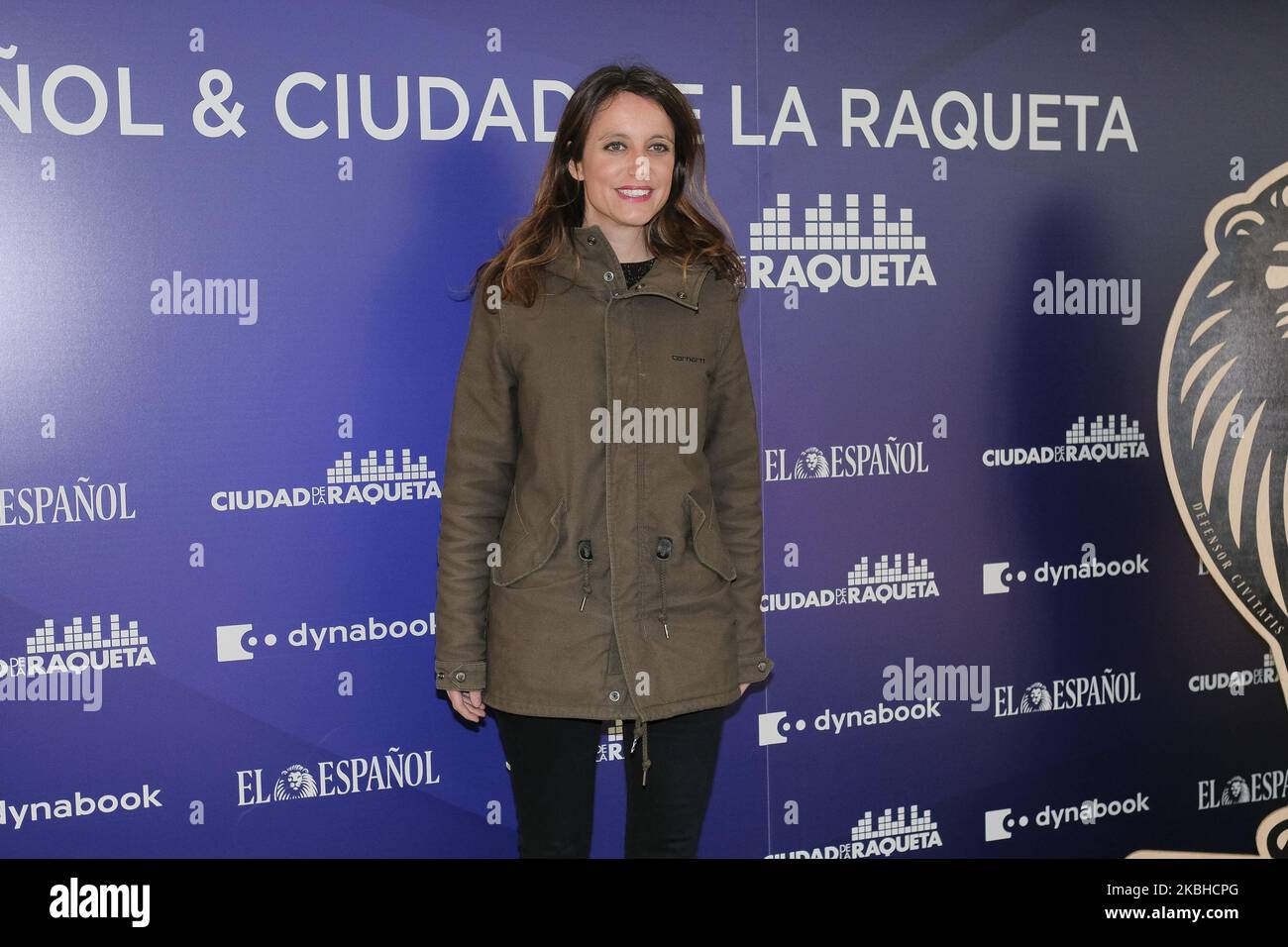 Andrea Levy partecipa alla presentazione "Cuatro Decadas de Deporte en Democracia" a Ciudad de la Raqueta il 20 febbraio 2020 a Madrid, Spagna. (Foto di Oscar Gonzalez/NurPhoto) Foto Stock
