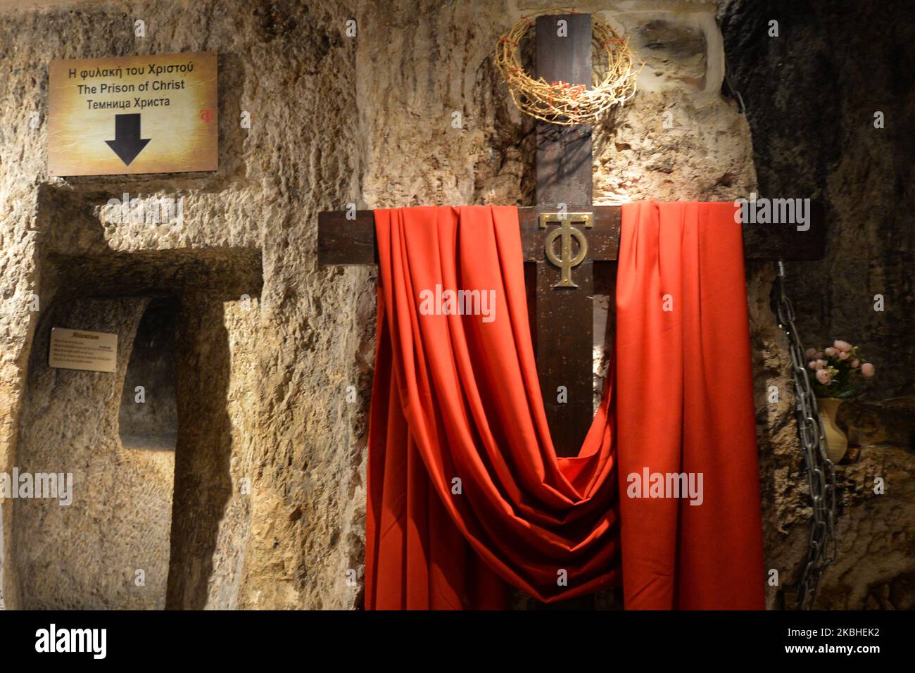 La prova e la crocifissione di cristo immagini e fotografie stock ad