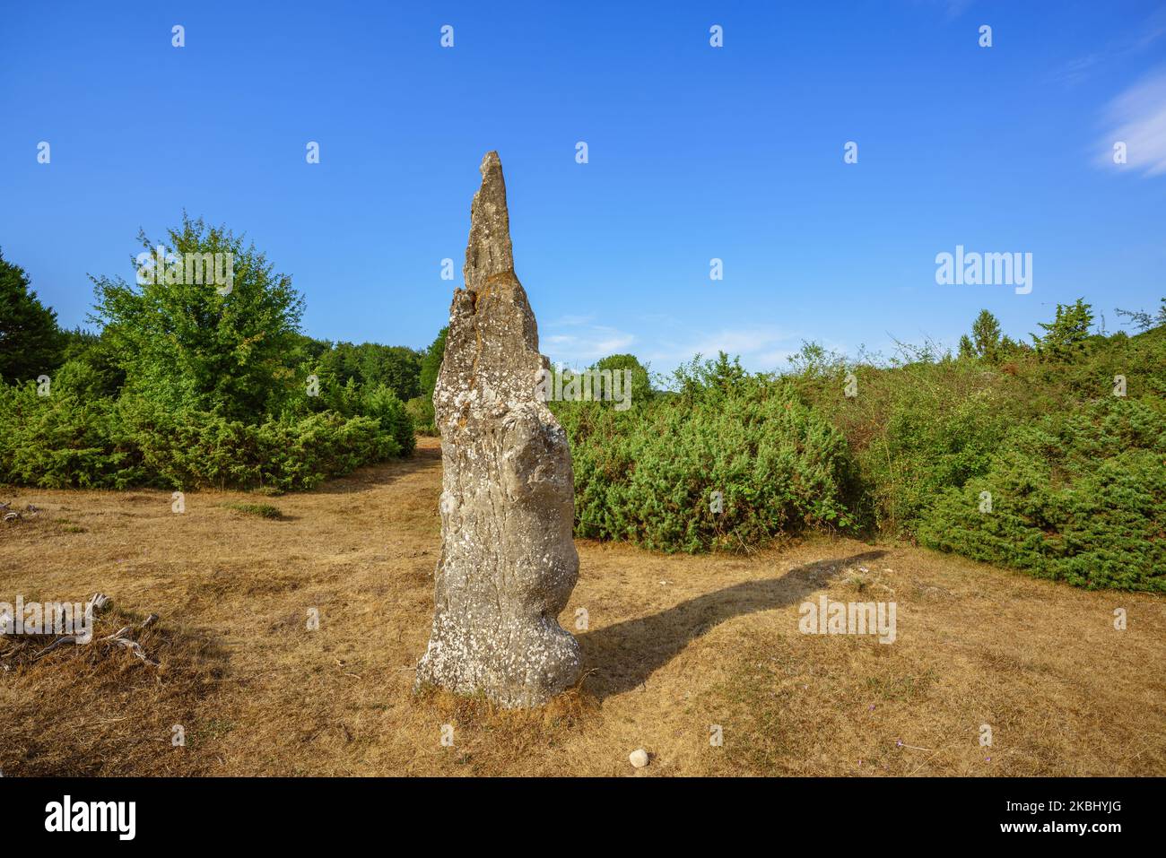 Itaida Manor situato ad Agurain, Paese basco spagnolo datato nel 2500 AC Foto Stock