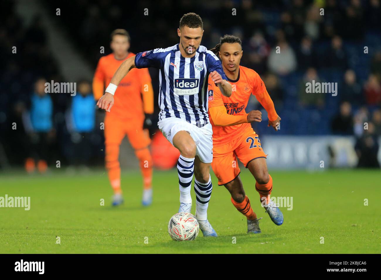 Durante la partita di fa Cup tra West Bromwich Albion e Newcastle United presso gli Hawthorns, West Bromwich, martedì 3rd marzo 2020. (Foto di Leila Coker/ MI News/NurPhoto) Foto Stock