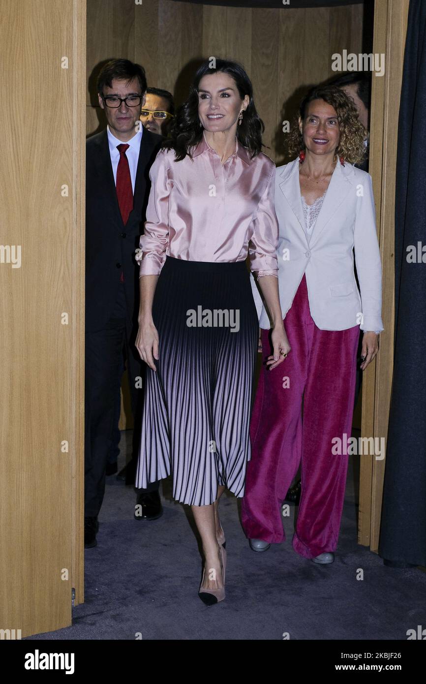 La regina Letizia di Spagna partecipa alla Giornata Mondiale delle malattie Rare a BBVA il 05 marzo 2020 a Madrid, Spagna. (Foto di Oscar Gonzalez/NurPhoto) Foto Stock