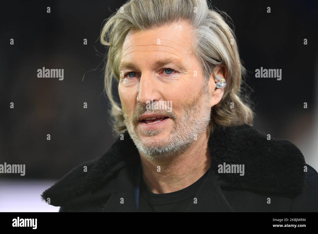 TV Pundit, Robbie Savage durante la partita di fa Cup tra Derby County e Manchester United al Pride Park, Derby Giovedì 5th Marzo 2020. (Foto di Jon Hobley/MI News/NurPhoto) Foto Stock