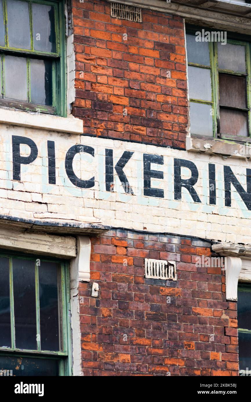 Pickering & Mayell Ltd fabbrica nel quartiere dei gioielli, Birmingham, Inghilterra Foto Stock