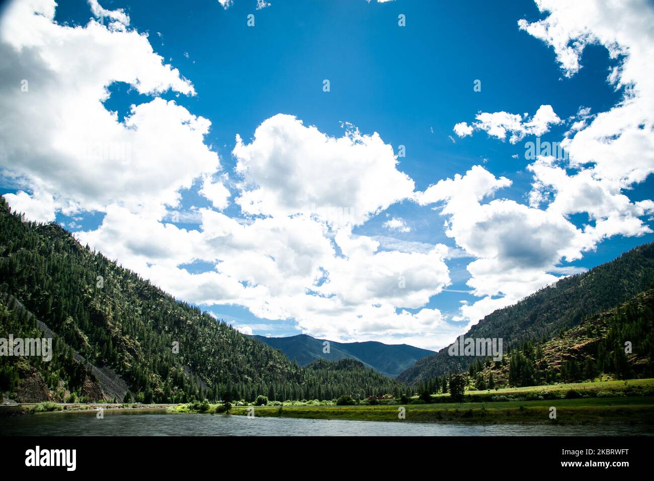 Flathead Lake, Montana, Stati Uniti, il 21 giugno 2020. (Foto di Karla Ann Cote/NurPhoto) Foto Stock