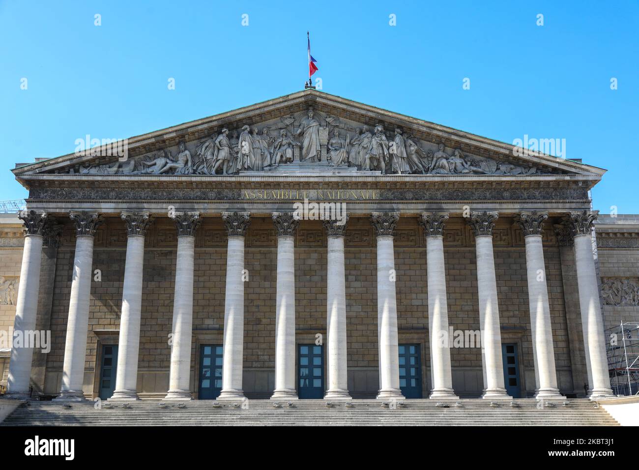 Vista dell'importante sito turistico di Parigi, Francia, il 23 giugno 2020. La capitale francese Parigi e i suoi siti turistici aspettano i viaggiatori stranieri per salvare una stagione e un'economia in crisi. (Foto di Thierry Thorel/NurPhoto) Foto Stock