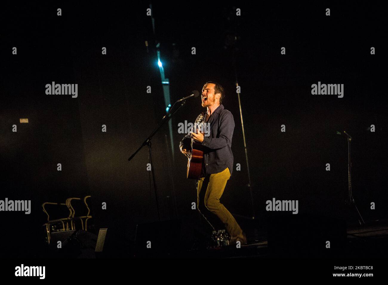 Il riso Damien suona dal vivo a Milano il 23 2014 ottobre (Foto di Mairo Cinquetti/NurPhoto) Foto Stock