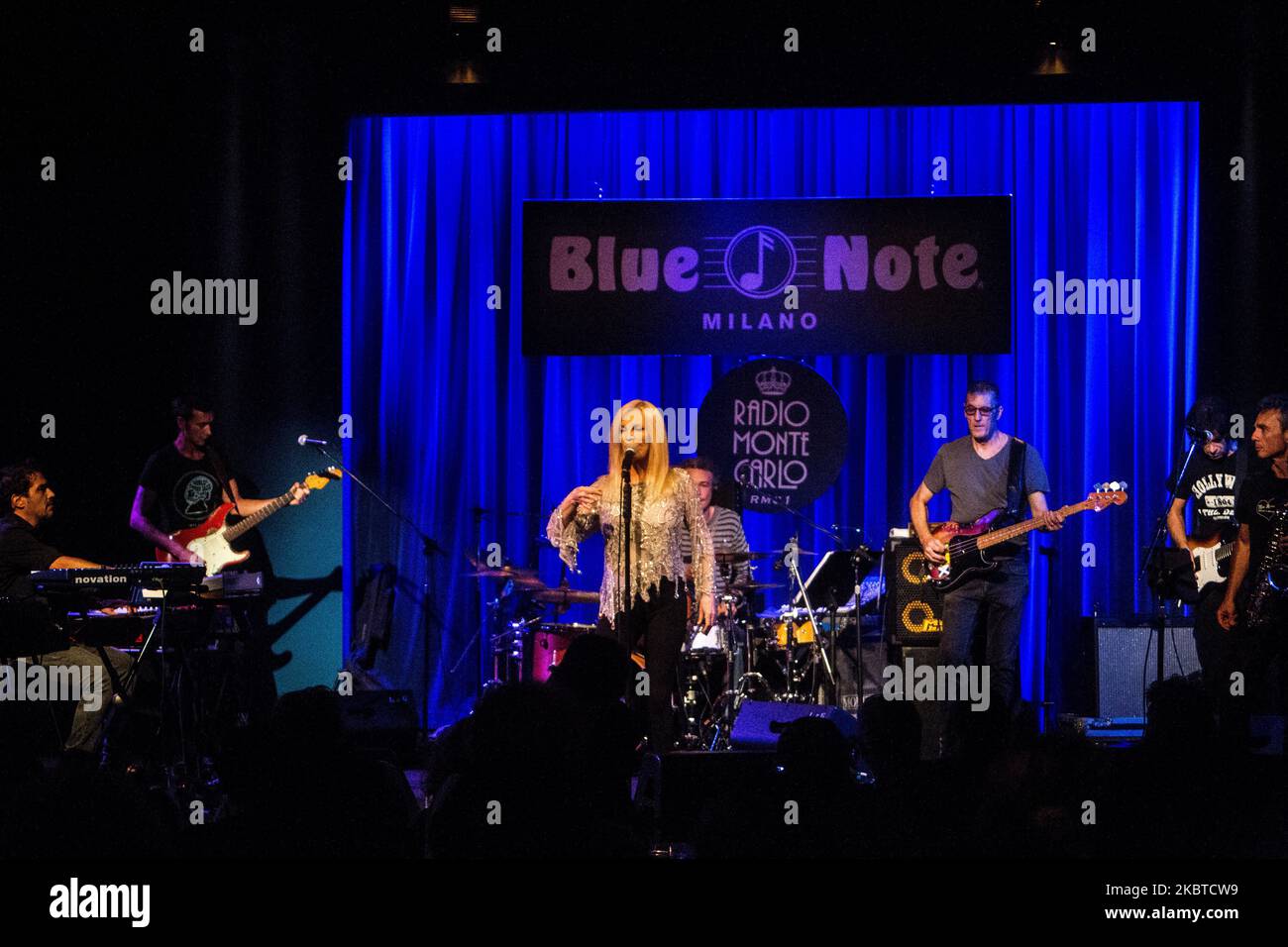 Patty Pravo suona dal vivo al Blue Note di Milano il 17 2014 ottobre (Foto di Mairo Cinquetti/NurPhoto) Foto Stock