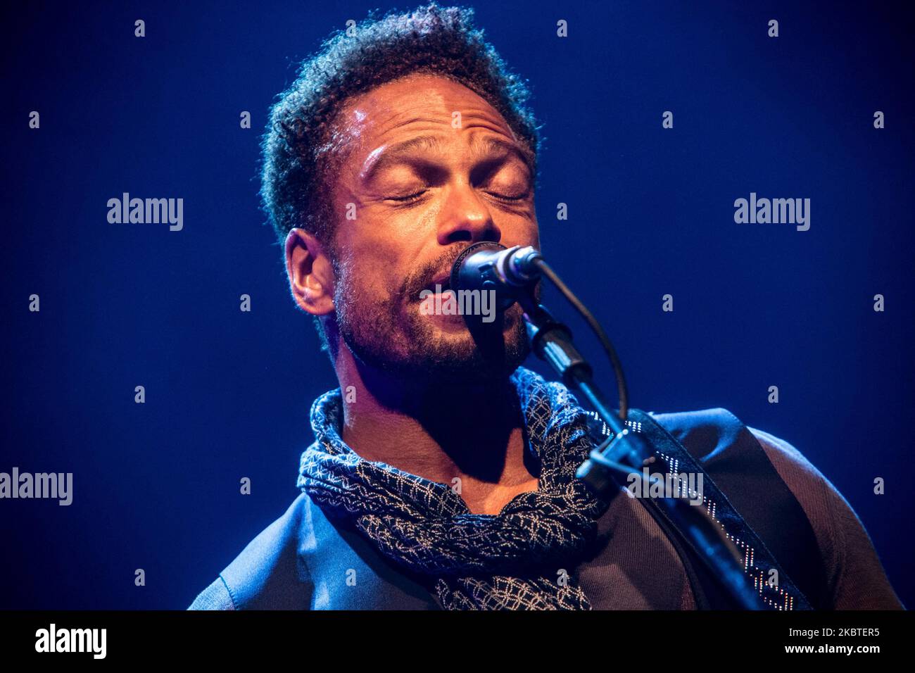 Gary Dourdan, meglio conosciuto per la raffigura Warrick Brown sulla serie televisiva CSI: Crime Scene Investigation, si esibisce dal vivo a Milano il 22 2015 maggio (Photo by Mairo Cinquetti/NurPhoto) Foto Stock